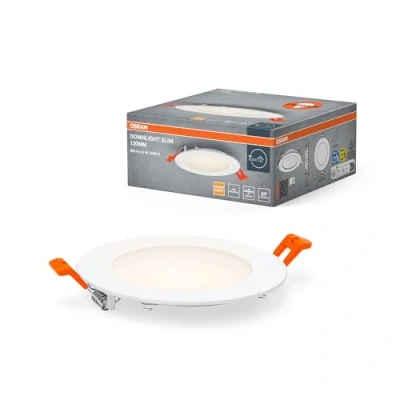 Bild av OSRAM HOMELIGHTING 4099854444852 Downlight Slim 120mm 8W 3000K LED takbelysning 8.00 W Vit