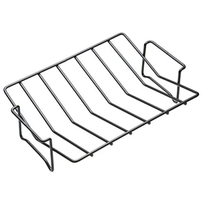 Bild av KitchenCraft Galler För Ugnsform, Non Stick, V format, 30 x 21 cm, Svart, KCRACKNS