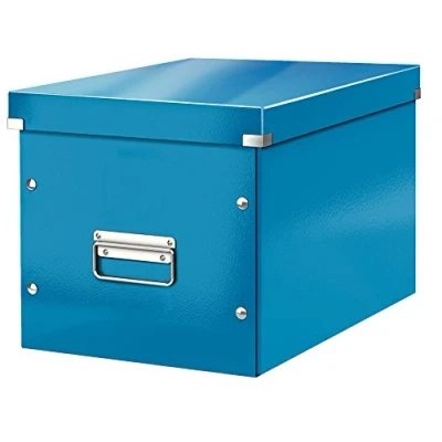 Bild av Leitz WOW Click and Store Förvaringsbox, large, blå, 61080036