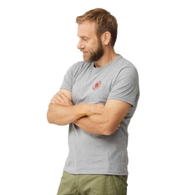 Bild av Fjällräven Tshirt med print Grey melange (87313051), Storlek: XXL, (87313 051)