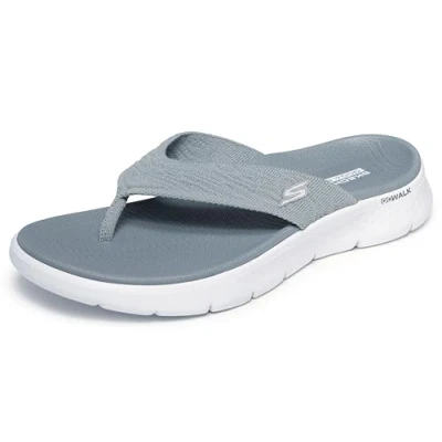 Bild av Skechers Dam O t g GO Walk Flex Sandal Splendor, Grå textil, 39 EU
