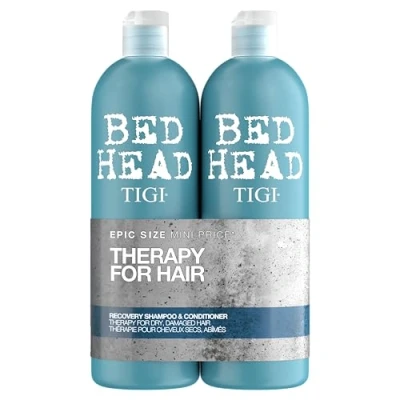 Bild av BED HEAD by TIGI Urban Antidotes Recovery schampo och balsam för torrt hår, 750 ml, förpackning med 2