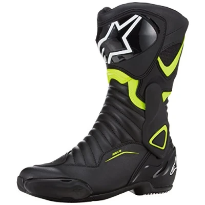 Bild av ALPINESTARS 2223017 155 43 Motorcykel tävlingsstövlar svart, gul