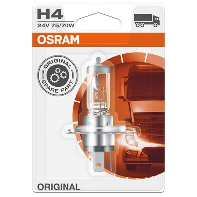 Bild av OSRAM 64196 01B Ampoule, projecteur longue portée H4 24V 75/70W Halogène MERCEDES BENZ: T2/LN1 Сamion à Plateau/Сhâssis, IVECO: EuroTech MT