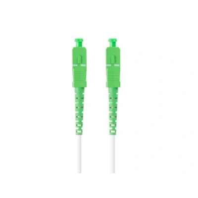 Bild av Lanberg Patch kabel SC/APC (hane) till 2.5 m 3 mm fiberoptisk simplex 9 / 125 mikrometer G.657.B3 halogenfri vit