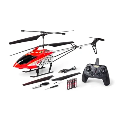 Bild av Carson 500507183 Easy Tyrann 670 Räddningsbilar. 100% RTF RC helikopter, fjärrstyrd robust (Ready to Fly), utomhushelikopter, flygplan