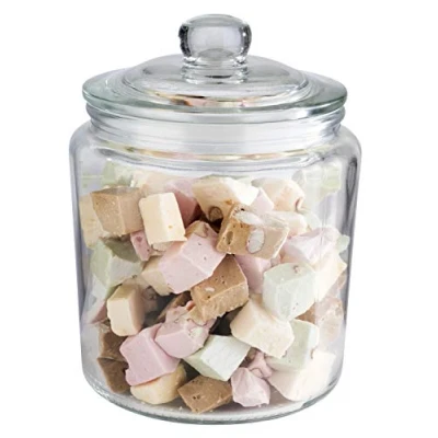 Bild av APS &quot;Classic&quot; förvaringsburk i glas av hög kvalitet med 0,9 liters kapacitet dina varor förblir fräscha tack vare glaslocket tätning,
