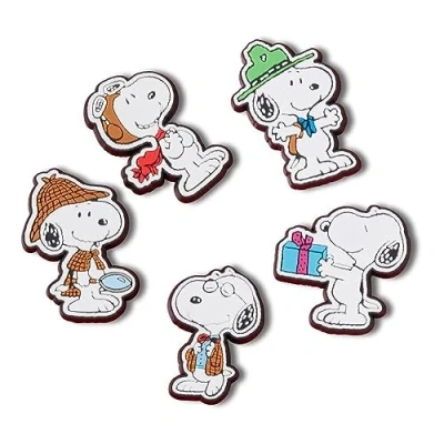 Bild av Crocs Peanuts Unisex 5 PACK Övriga accessoarer multicoloured, Storlek: One Size, Multi coloured