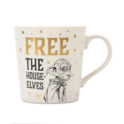 Bild av Harry Potter kopp Dobby Free Elf 325 ml keramik vit