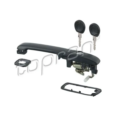 Bild av TOPRAN 108 482 Poignée de Porte avant gauche, extérieur avec cylindre fermeture VOLKSWAGEN: Passat B3/B4 Berline, Break