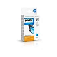 Bild av KMP B62CX cyan remanufactured ink cartridge (alternative for: Brother LC 223C) Bläckpatron Blå