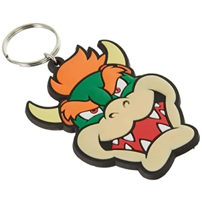Bild av Pyramid International Super Mario Bowser RK38703C Nyckelring, Flerfärgad, 4.5 x 6 cm