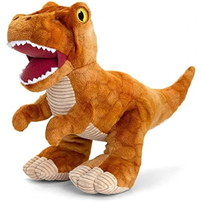 Bild av Deluxe tassar plysch gosiga mjuka ekoleksaker 100 % återvunnen (Tyrannosaurus Rex)