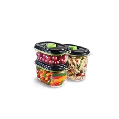 Bild av FoodSaver Fresh 2.0 Food Storage Containers Set of 3 (700 ml, 1.2 and 1.8 Liter)