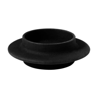 Bild av Normann Copenhagen Heima candle holder Ljusstake Block Black Ø: 13 x H: 4,3 cm