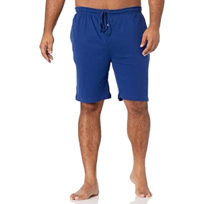 Bild av Amazon Essentials Herr 9&quot; stickade pyjamasshorts (finns i stora och långa), koboltblå, medium