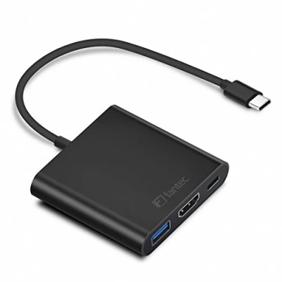 Bild av FANTEC Extern videoadapter USB C HDMI svart