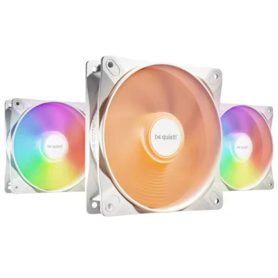 Bild av var tyst! Light Wings LX 120 mm PWM PC fodral fläkt vit trippelpack BL122