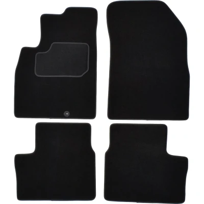 Bild av MAMMOOTH A041 NIS90 PRM 01 Ensemble de tapis sol Textile avant et arrière 4 noir NISSAN: MICRA