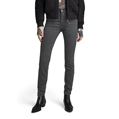 Bild av G Star Dam 3301 skinny jeans, Grå (Magma Cobler D05175 b964 d360), 24W / 30L