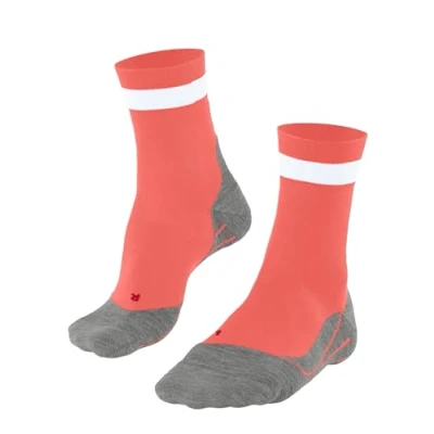 Bild av Falke, löparstrumpor för kvinnor, RU4 Endurance W SO bomull, funktionellt material, antibubblor, 1 par, orange (Coral 8017), 3940