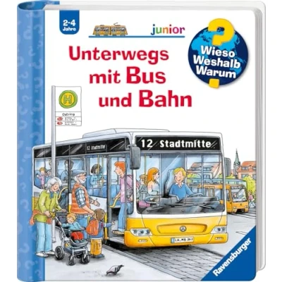 Bild av Wieso? Weshalb? Warum? junior, Band 63: Unterwegs mit Bus und Bahn