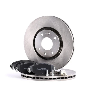 Bild av MAPCO 47565 Disques et plaquettes de freins Essieu avant ventilé contact signal d&#039;usure inclus CITROËN: C5 II Break, I 5 portes, portes