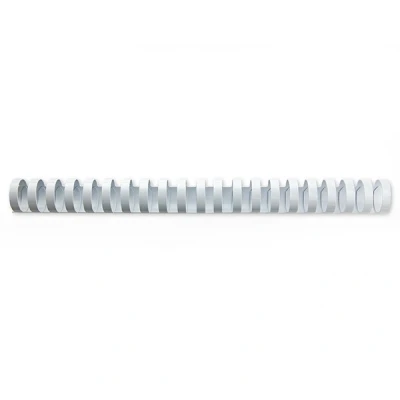 Bild av GBC CombBind bindningskammar, 19 mm, 165 arkkapacitet, A4, 21 ring, vit, paket med 100, 4028611