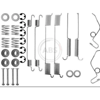 Bild av A.B.S. 0642Q Kit d&#039;accessoires, mâchoire de frein FORD: Transit Mk2 Van, Mk3 Minibus, LTI: TX 3/5 portes