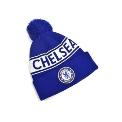 Bild av CHELSEA TEXT BOBBLE HAT BLUE/027