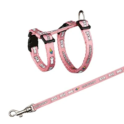Bild av Trixie Harness with leash small rabbits 20 33 cm/8 mm 1.25 m Assorted
