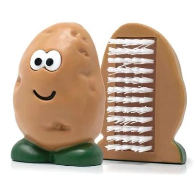 Bild av Joie Kitchen Gadgets Spud Dude klassiskt borstkort, tyg, brun, A