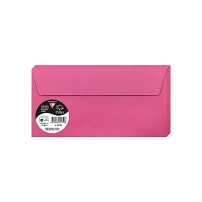 Bild av Clairefontaine pollen kraft självhäftande kuvert DL Intensive Pink