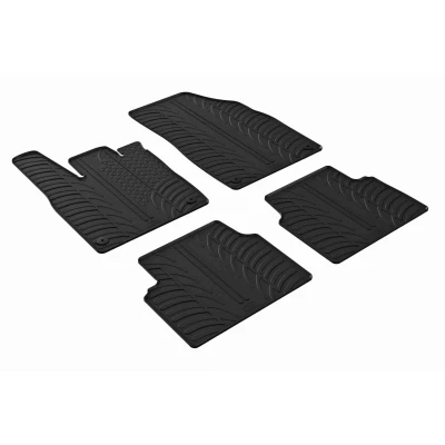 Bild av VAICO V10 9269 Ensemble de tapis sol Caoutchouc avant et arrière