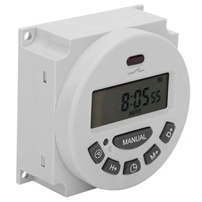 Bild av CN101A L701‑12V Digital programmerbar tidsstyrningsbrytare LCD medföljande mikro datorelektron timer