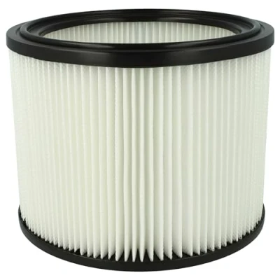 Bild av vhbw ersättning, rundfilter, vikningsfilter för Nilfisk 302000461, 302000490, protool 625324, 630506 dammsugare VL200