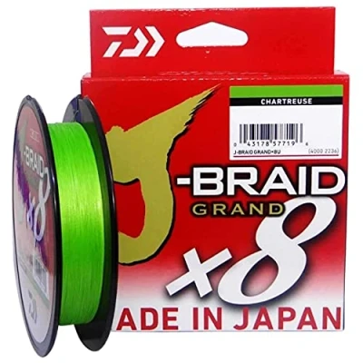 Bild av Daiwa J Braid X8 Grand 135m Chartreuse