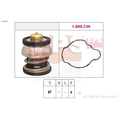 Bild av EPS 1.879.976 Thermostat d&#039;eau 87 BMW: 1 5 portes, 3 Berline, MINI: 3/5 portes