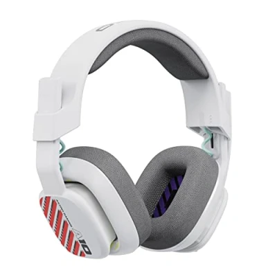 Bild av ASTRO Gaming A10 Gen 2 trådbundet over ear headset med flip to mute mikrofon, 32 mm drivrutin PlayStation kompatibel, PC vit (förnyad)