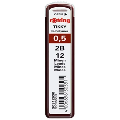 Bild av rOtring Blyertspennor 0,5 2B