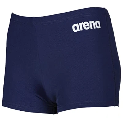 Bild av ARENA Pojkar Boy&#039;s Team Swim Solid Shorts, Marinvit, 89 år, 8 9 År