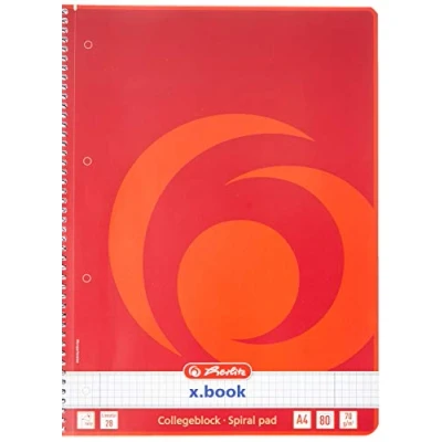 Bild av Herlitz Collegeblock A4, 80 ark, 70 g/m