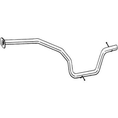 Bild av BOSAL 900 033 Tuyau d&#039;échappement FORD: S Max Mk1, MONDEO 4, Galaxy Mk2 MPV