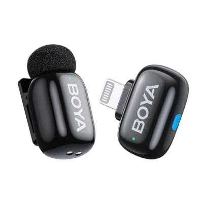 Bild av Boya Mini Micro Slips, USB C trådlös slips för Android/typ C/iPhone15/16 ultralätt smartphone, brusreducering, mikrosmartphone Tiktok Youtube Vlogging videoinspelning