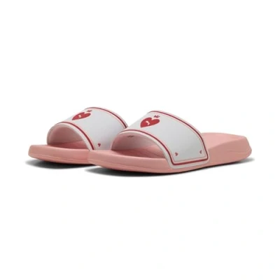 Bild av Puma Popcat Idylle Badsandaler, Storlek: 40.5, White for all time red pink fruit Konstmaterial/textil