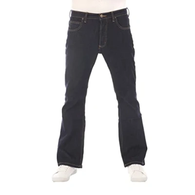 Bild av Lee herrjeans bootcut, Denver byxor, blå herrjeans, bomull, stretch, denim blå, w30 w31 w32 w33 w34 w36 w38 w40 w42 w44, 34W x 36L