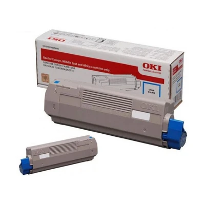 Bild av OKI 46508711 / C332/MC363 Cyan Toner Tonerkassett Blå