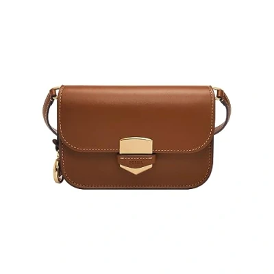 Bild av Fossil Lennox Axelremsväska, Storlek: One Size, Medium brown