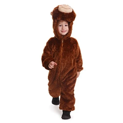 Bild av Dress Up America och barn Plush Cuddle Apa Jumpsuit