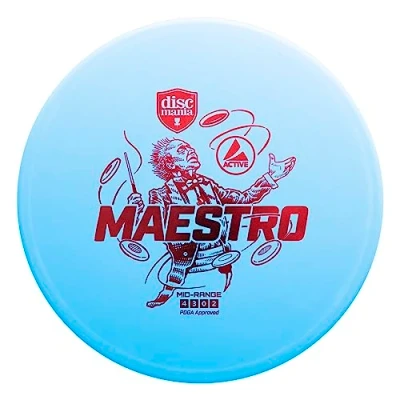Bild av Discmania Blå Discgolf Disk Mellanregister Driver MAESTRO Aktiv Ljusblå